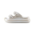 DUUO | CHANCLAS | MUJER | EVA CURVI METALLIC 35 | PLATEADO