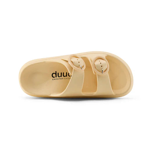 DUUO EVA Curvi 38: vainilla flip-flops for women