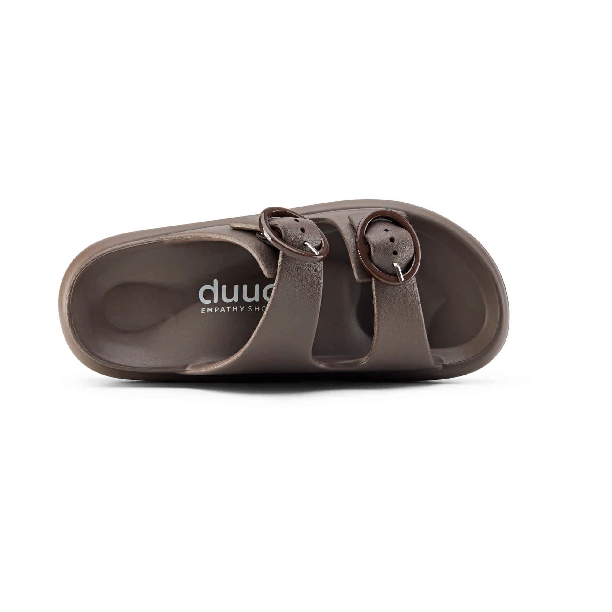 DUUO EVA Curvi 39: brown flip-flops for women