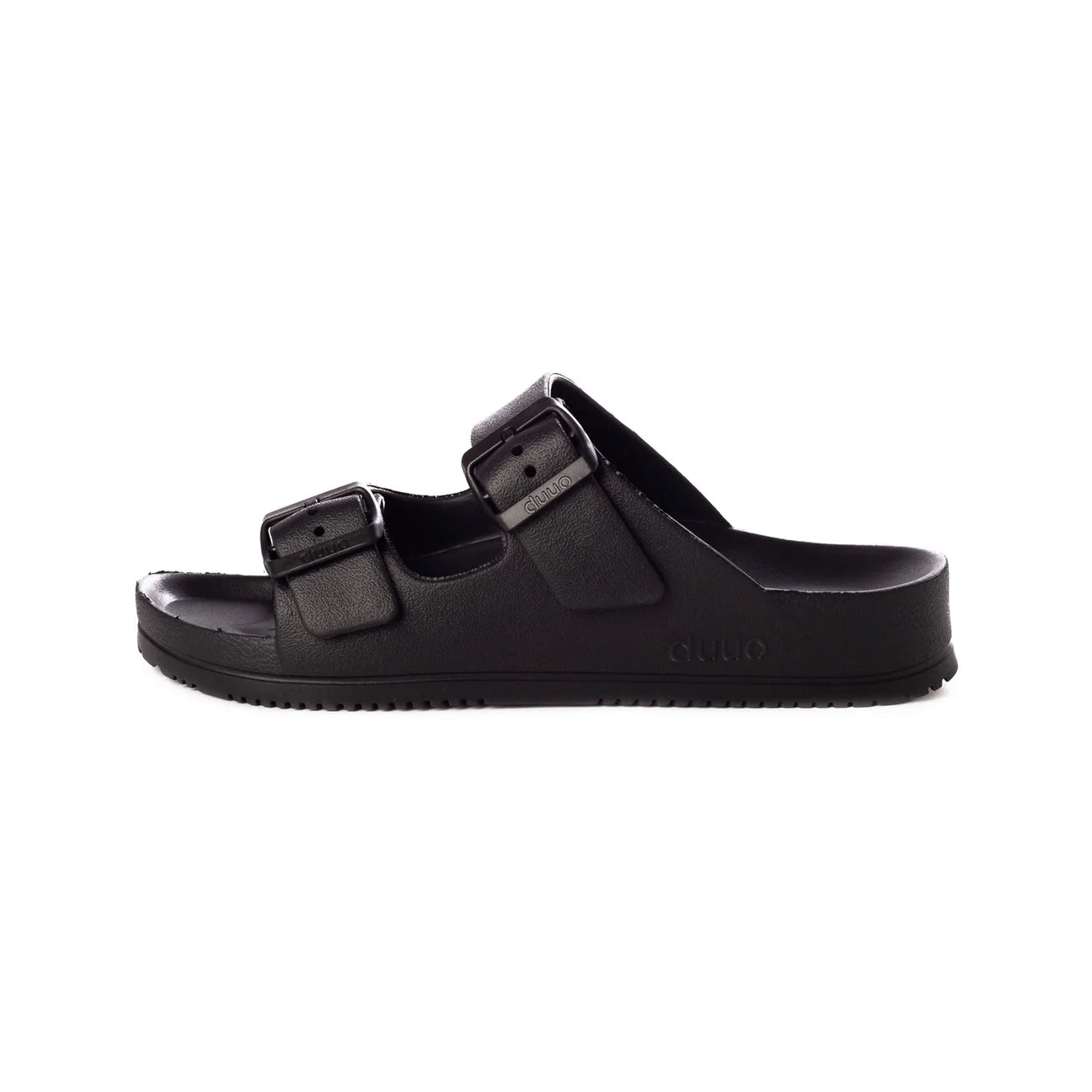 DUUO EVA Black: black flip-flops unisex