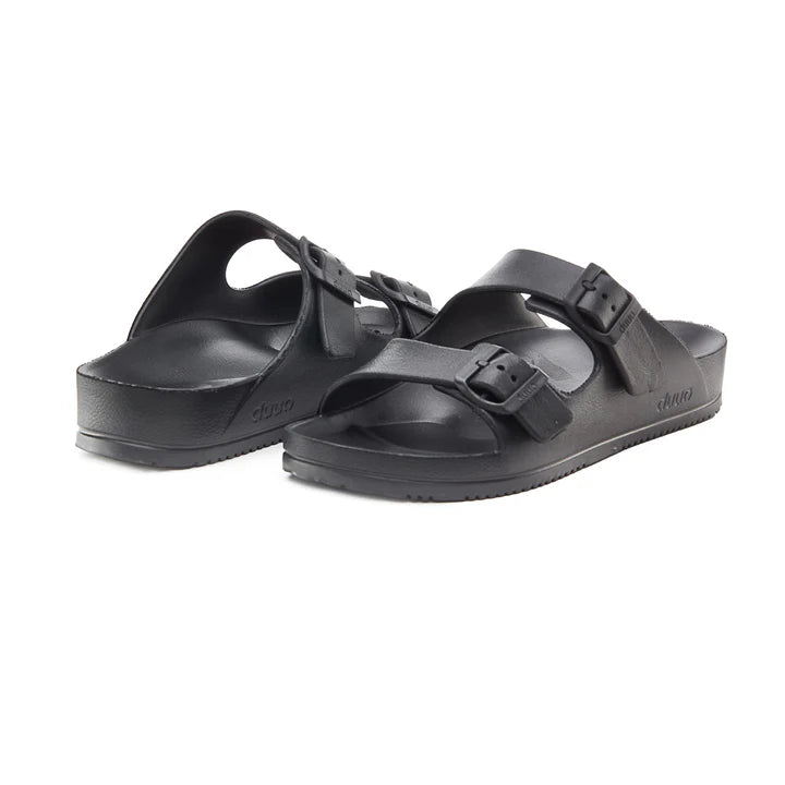 DUUO EVA Black: schwarz Flip-Flops unisex