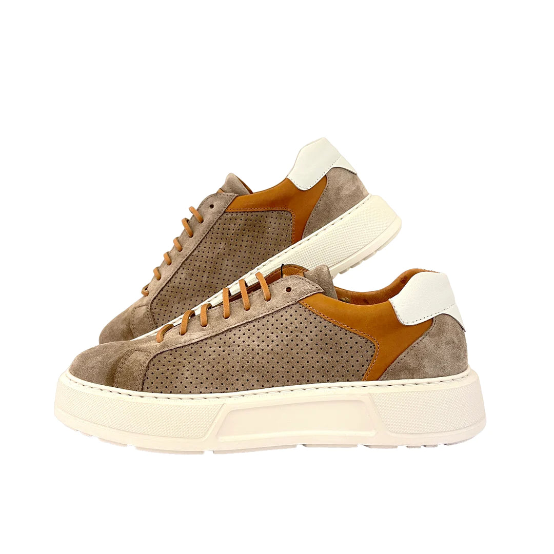 LUIS GONZALO 1966 | SNEAKERS DE VESTIR | HOMBRE | CASCO TBC | MARRÓN