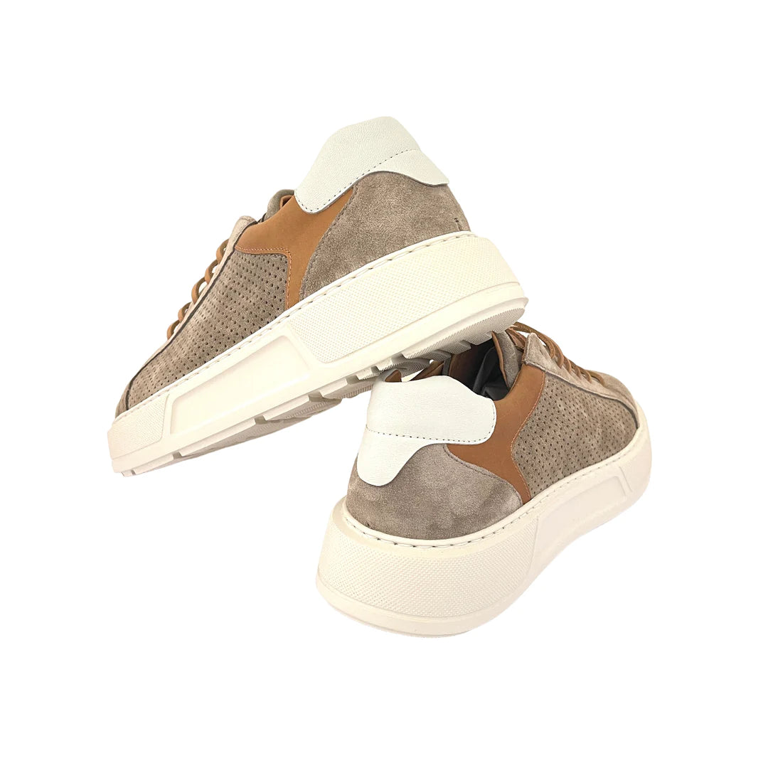 LUIS GONZALO 1966 | SNEAKERS DE VESTIR | HOMBRE | CASCO TBC | MARRÓN