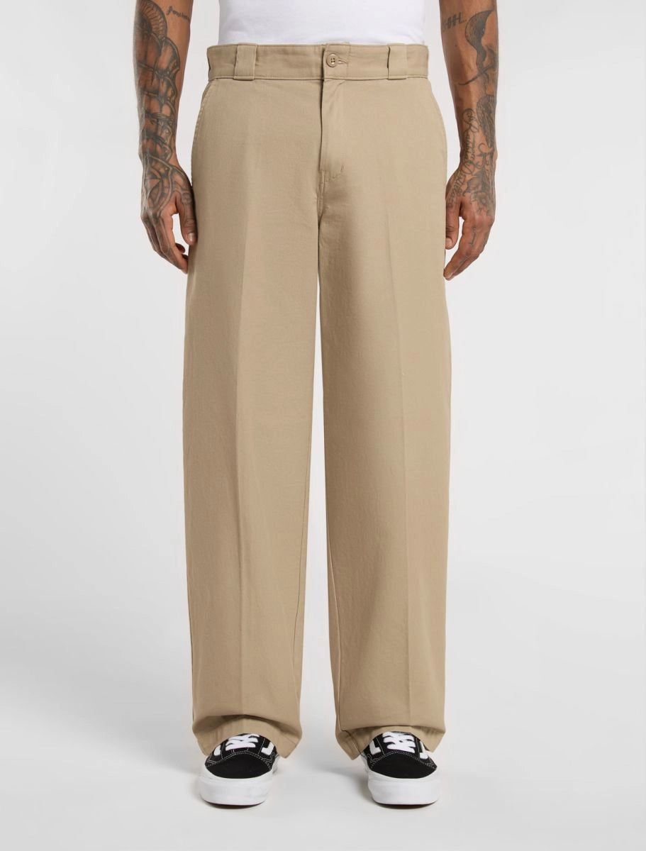 DICKIES 247 Loose WORK PANT Desert SAND: beige trousers unisex