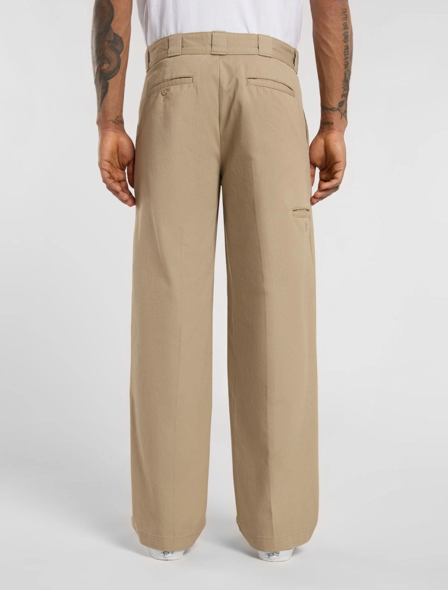 DICKIES 247 Loose WORK PANT Desert SAND: beige trousers unisex