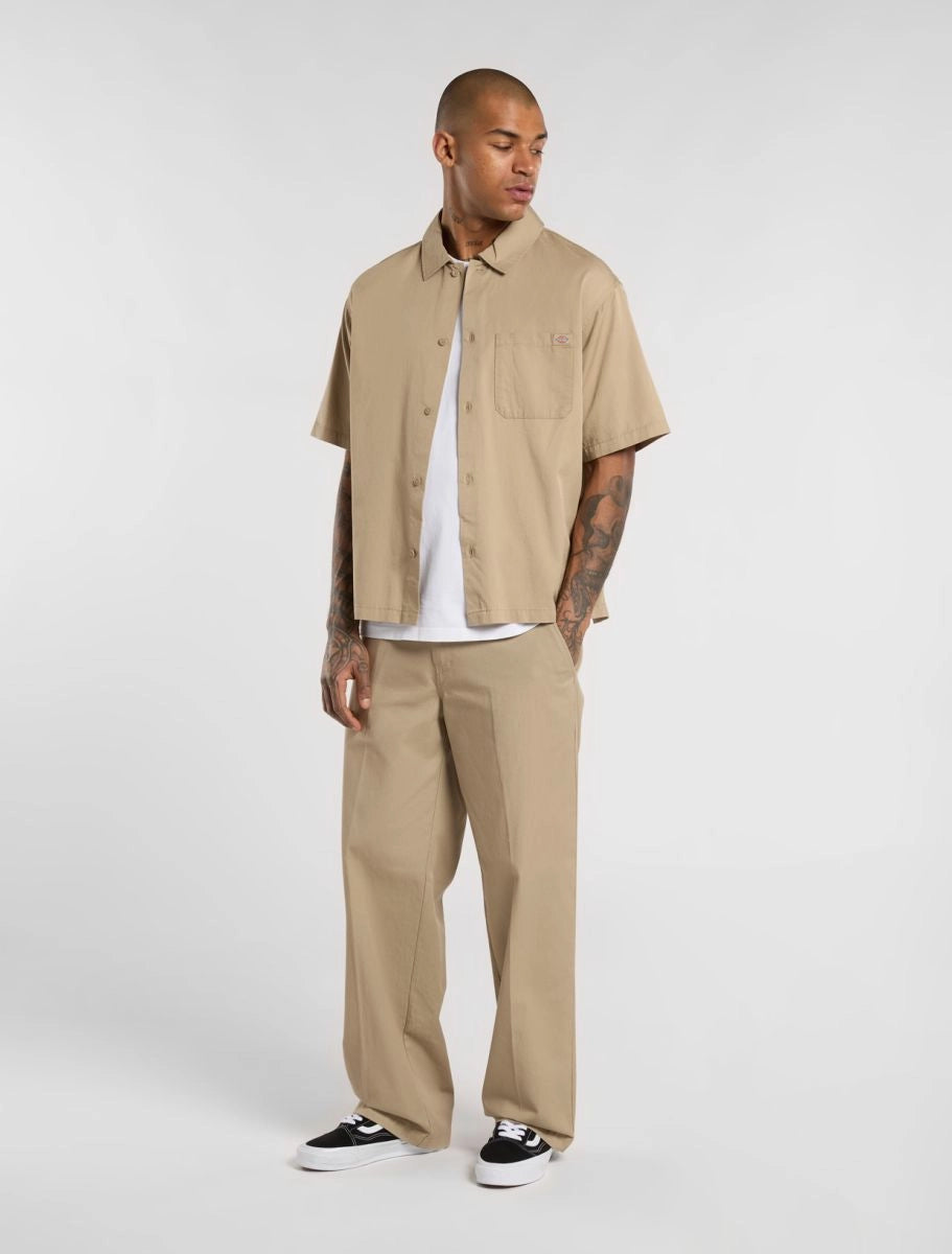 DICKIES 247 Loose WORK PANT Desert SAND: beige trousers unisex