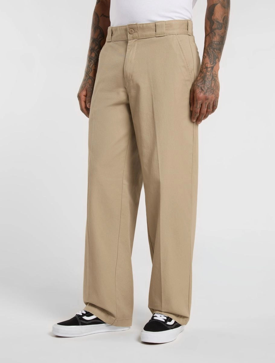 DICKIES 247 Loose WORK PANT Desert SAND: beige trousers unisex