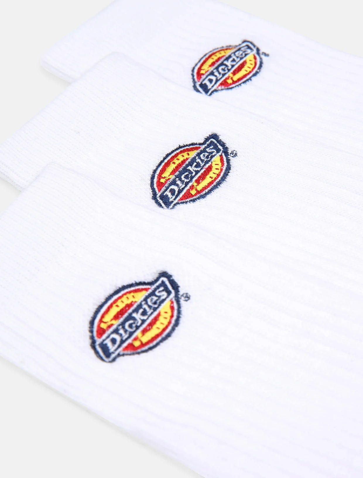DICKIES Valley Grove Socks White: white socks for men