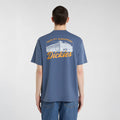 DICKIES Wellsville SS TEE Retro Indigo: blau T-Shirt für Herren