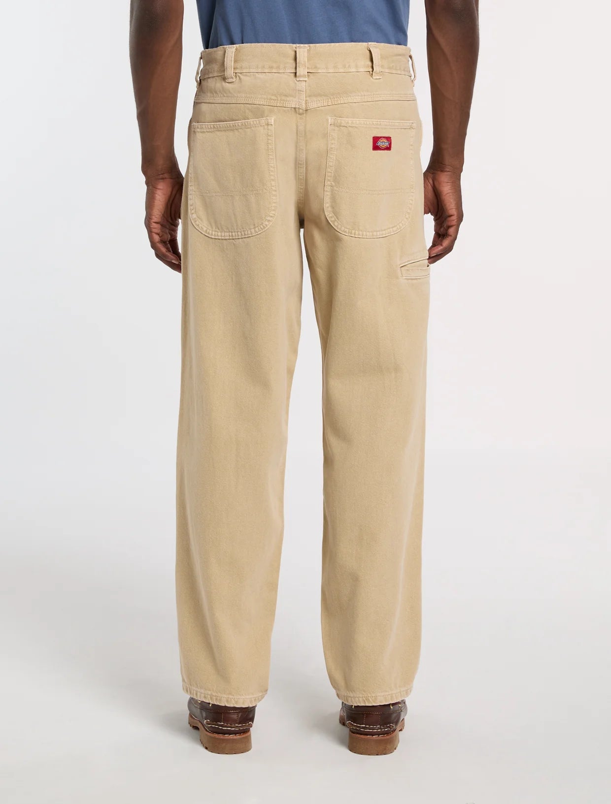 DICKIES 958 Baggy Tapered WORK Jeans Eucalyptus: beige trousers for men