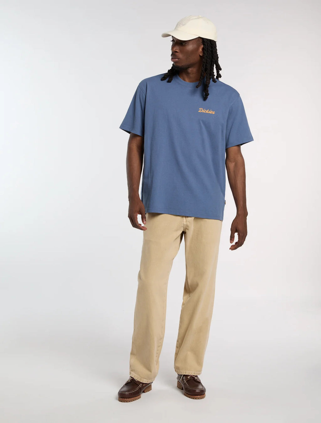 DICKIES 958 Baggy Tapered WORK Jeans Eucalyptus: beige byxor för herr