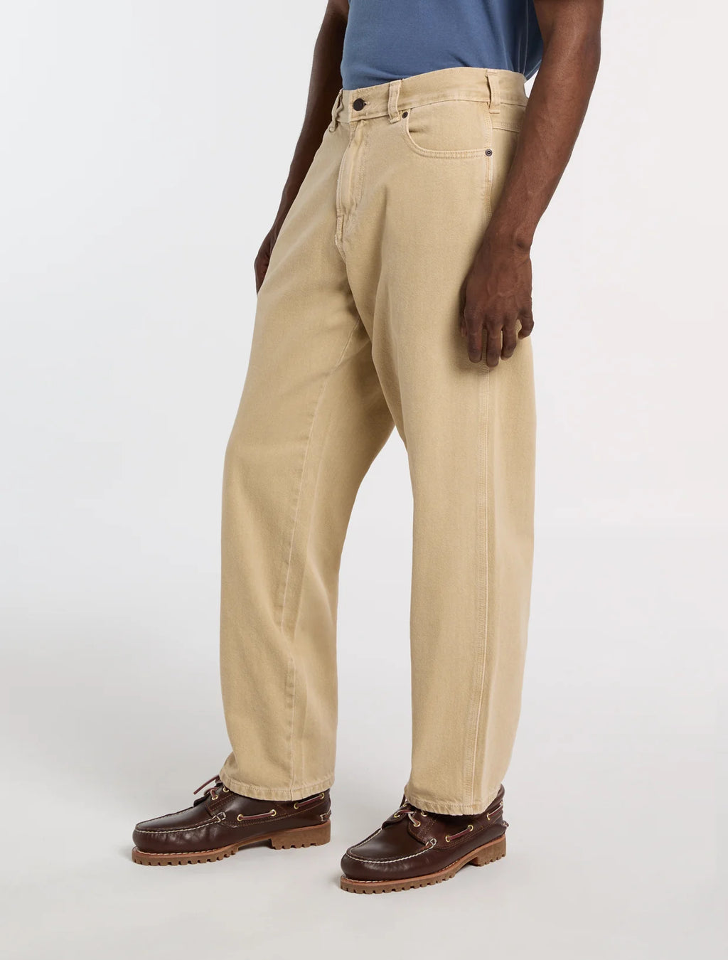 DICKIES 958 Baggy Tapered WORK Jeans Eucalyptus: beige byxor för herr