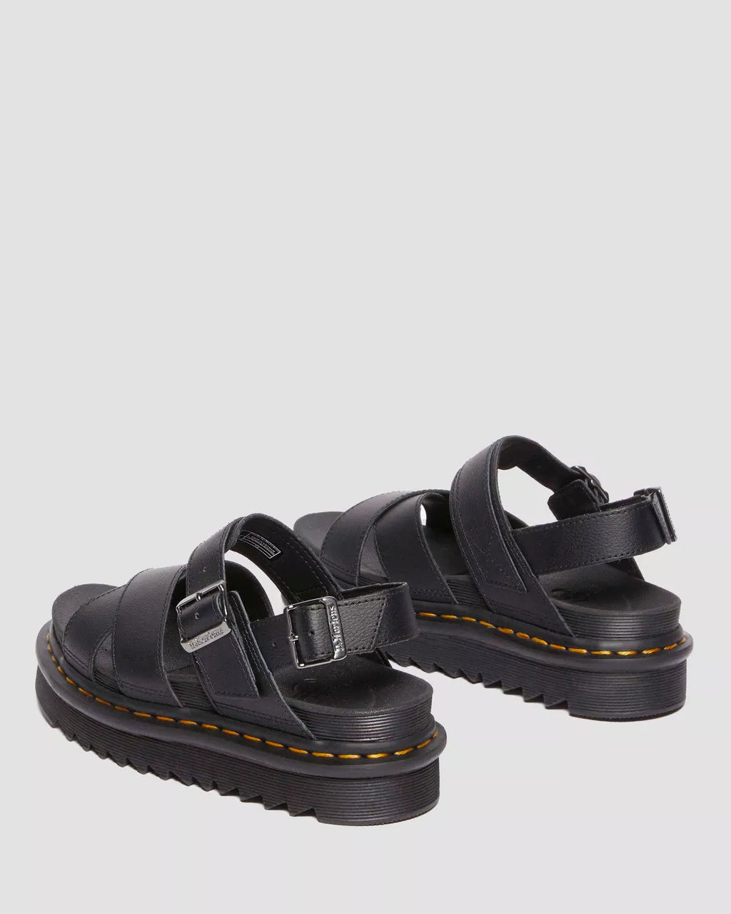 DR. MARTENS VOSS II Sandal Black: black sandals for women