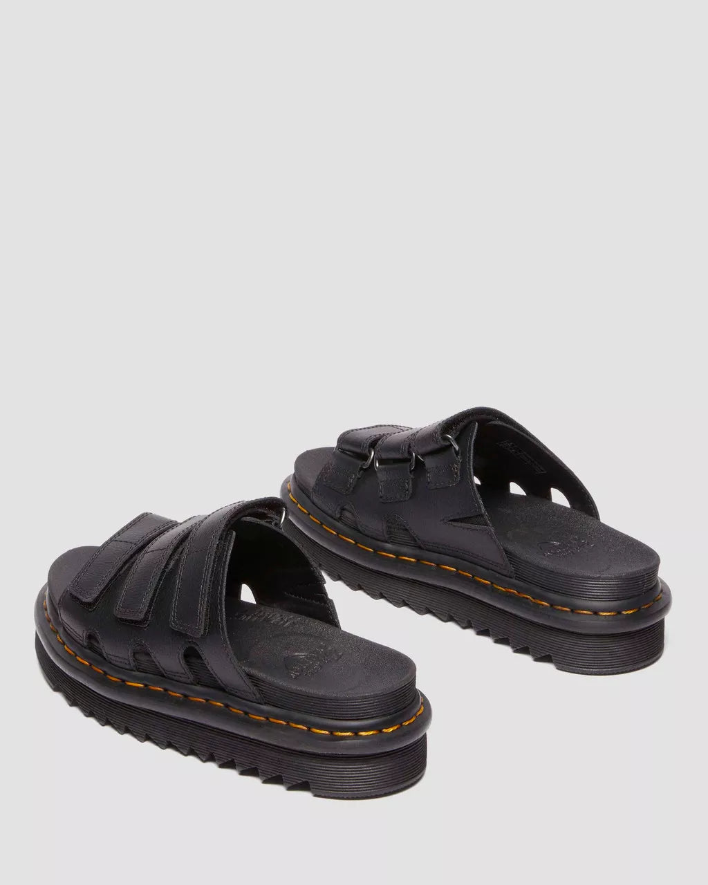 DR. MARTENS Raine Slide Sandal Black: noir sandales pour femme
