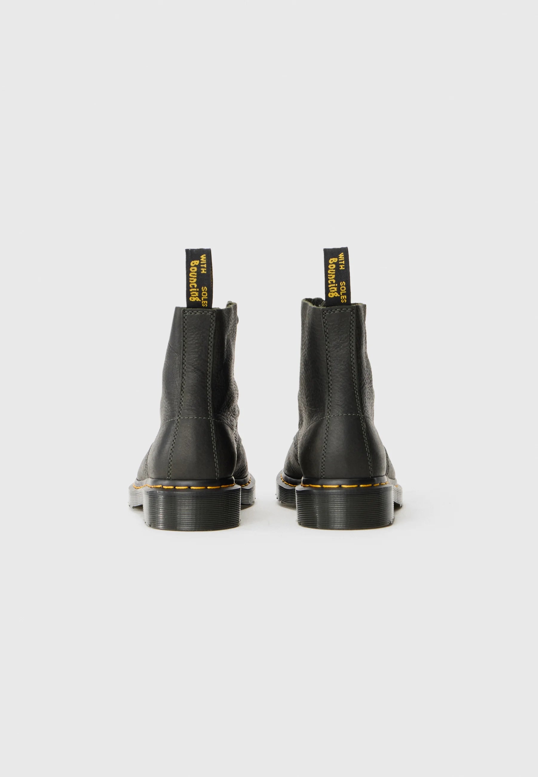 DR. MARTENS 1460 Pascal 8 EYE BOOT Forest Green: green ankle boots for men