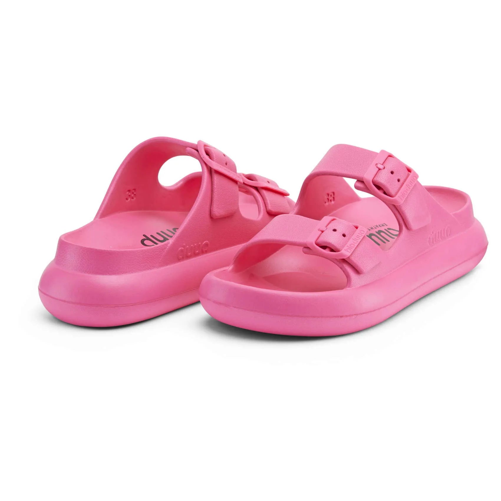 DUUO EVA Curvi 02 ROSA: rosa flip-flops för dam