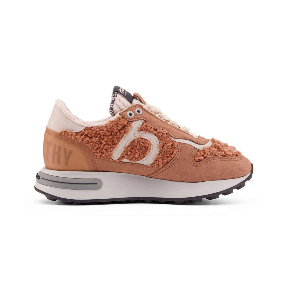 DUUO Calma HIGH OULU 94: brun sneakers til kvinder