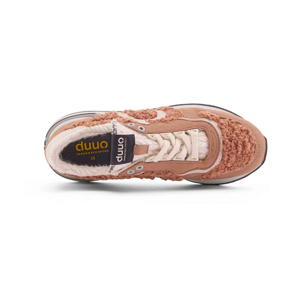 DUUO Calma HIGH OULU 94: brun sneakers til kvinder