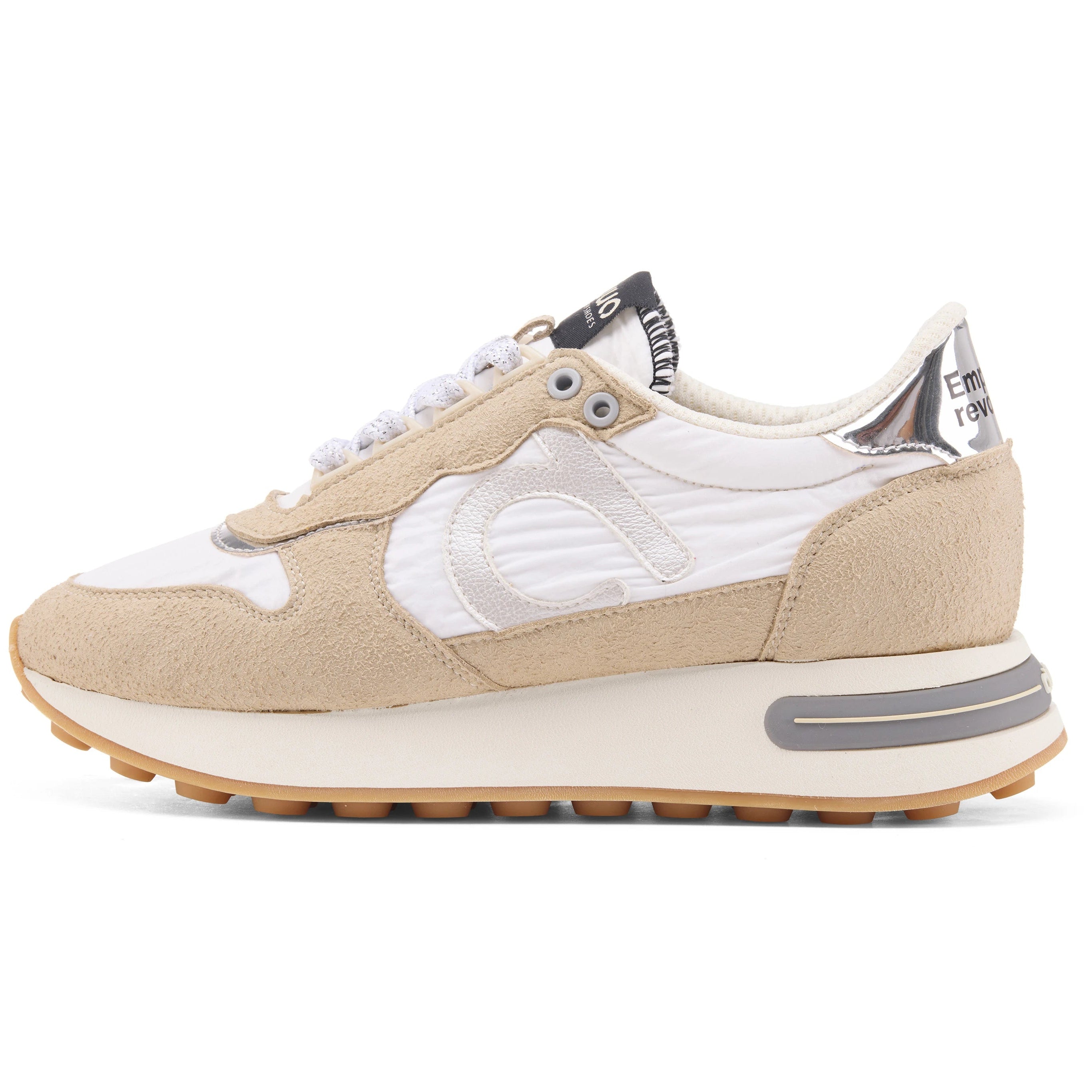 DUUO Calma HIGH 100: grey trainers for women