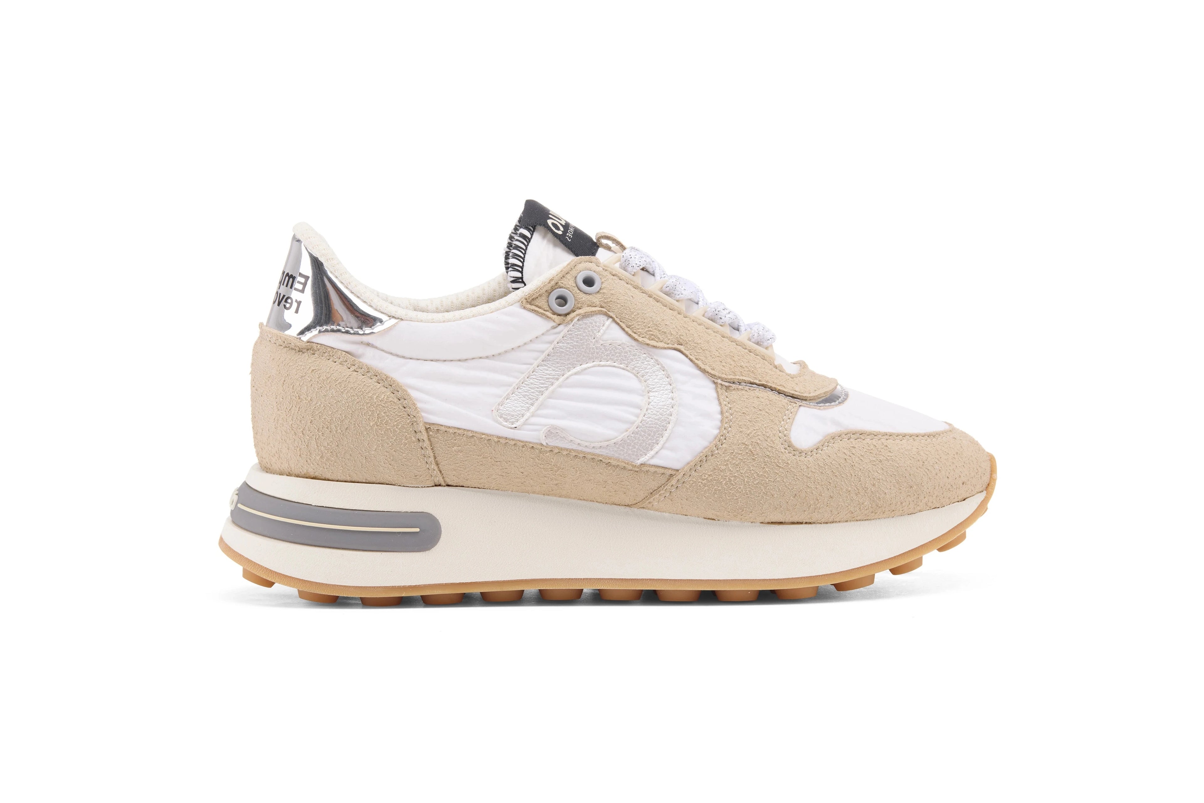DUUO Calma HIGH 100: grey trainers for women