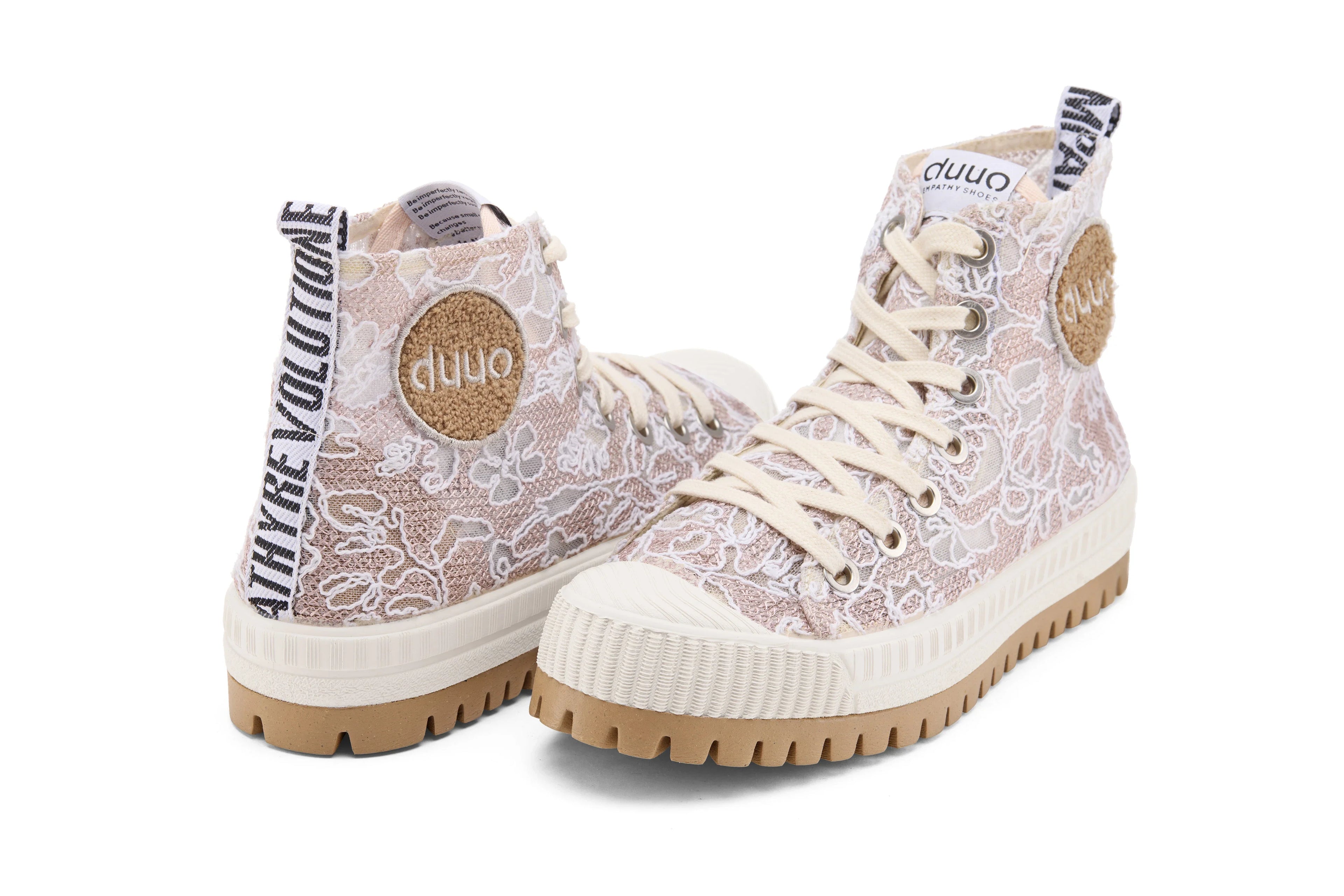 DUUO COL PLUS NIKA 65: roze sneakers voor dames