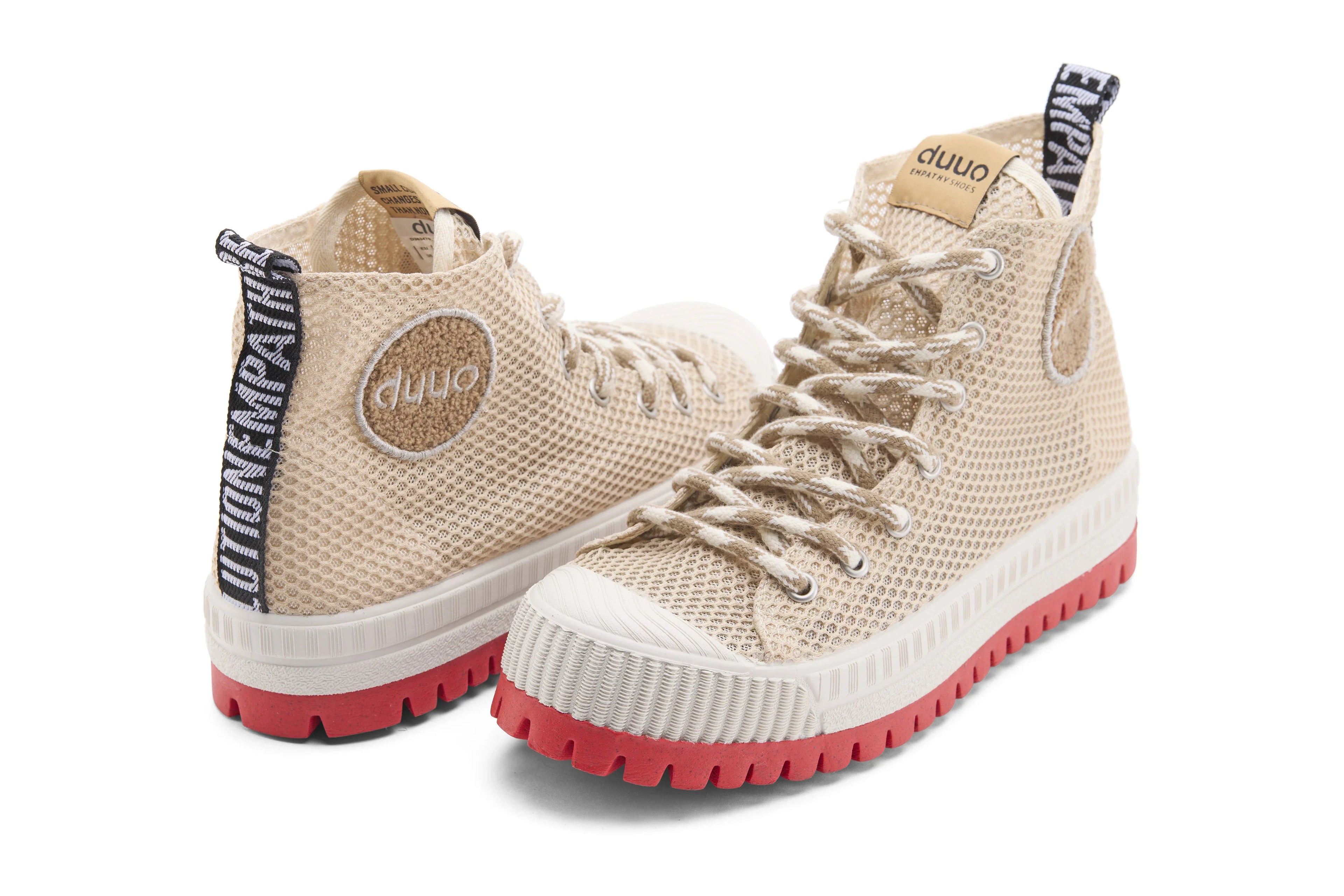 DUUO COL PLUS Serna 70 Camel: beige sneakers voor dames
