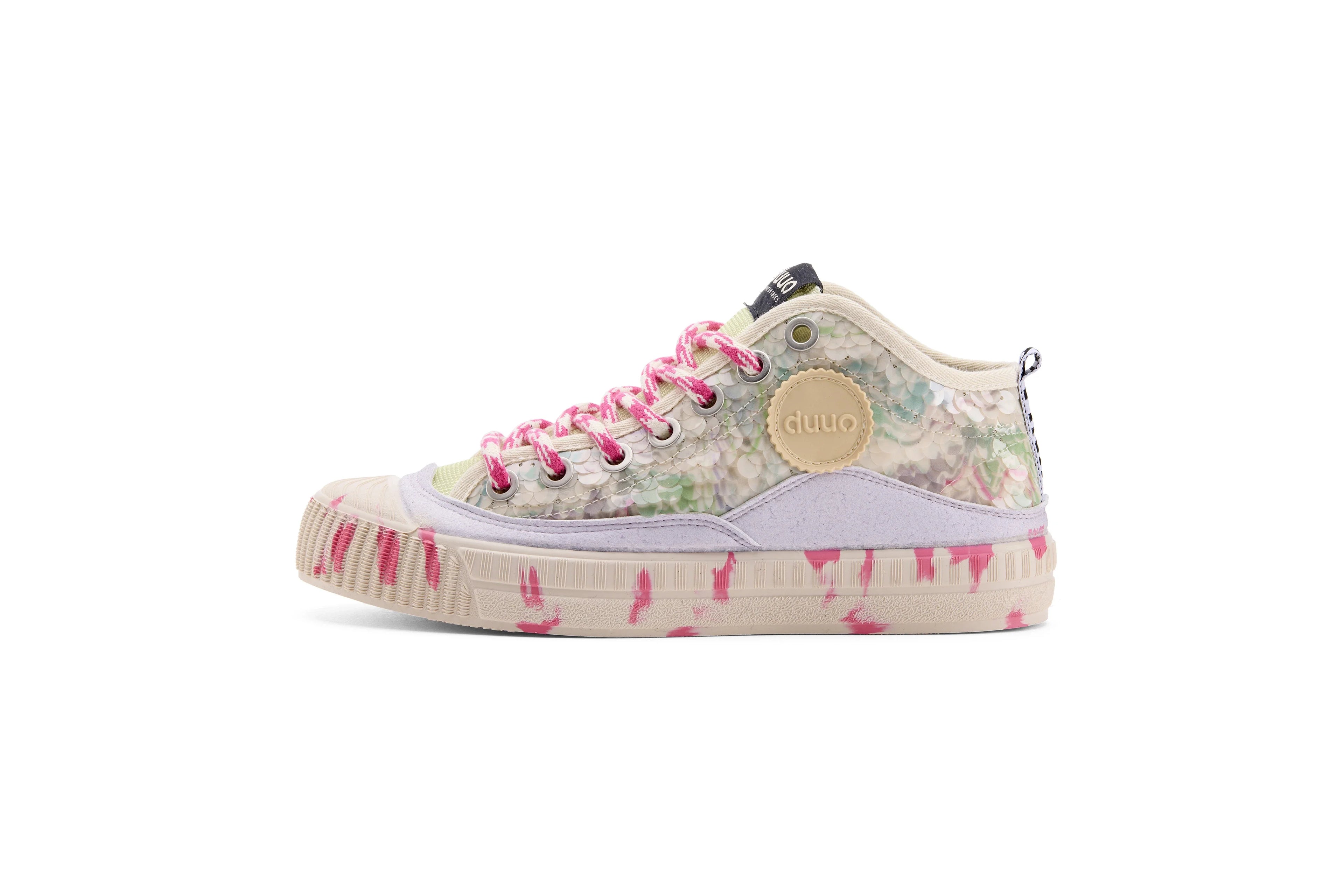 DUUO COL Cover Marble 800: violeta sneakersy unisex