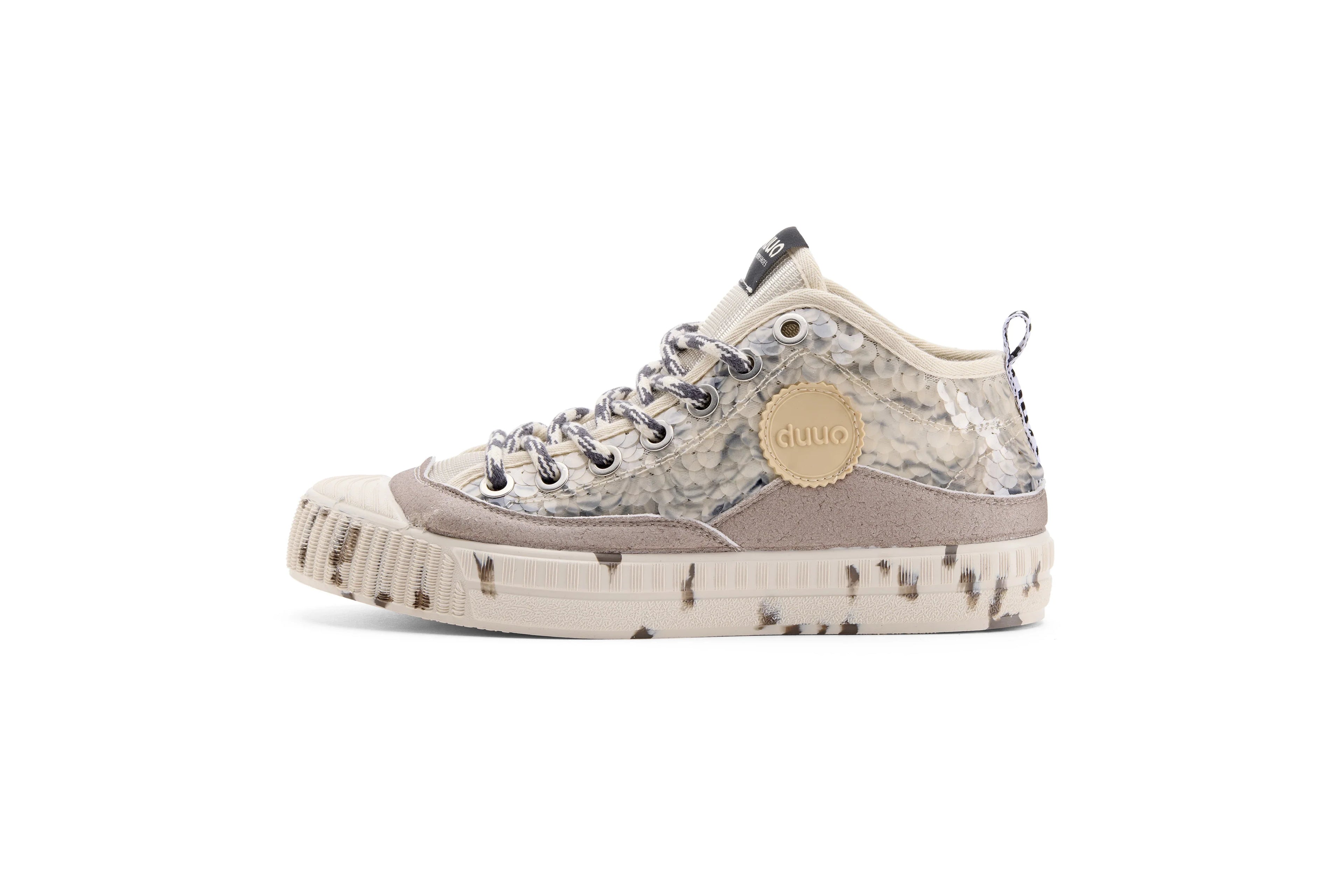DUUO COL Cover Marble 803: szary sneakersy unisex