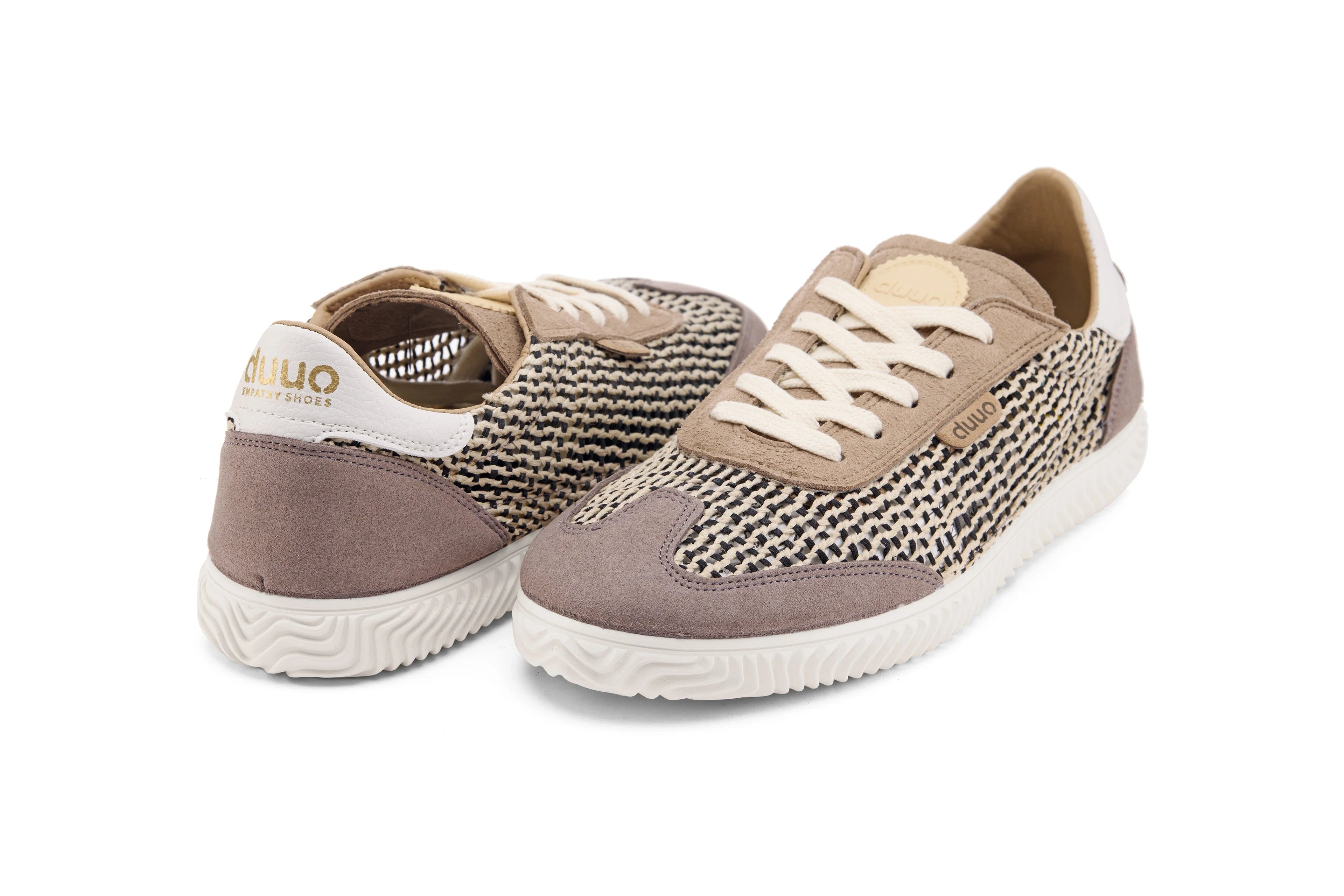 DUUO ONA LACE Trenzado 131: szary sneakersy unisex