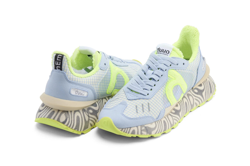 DUUO Sensei MOON NEON 156: blue trainers unisex