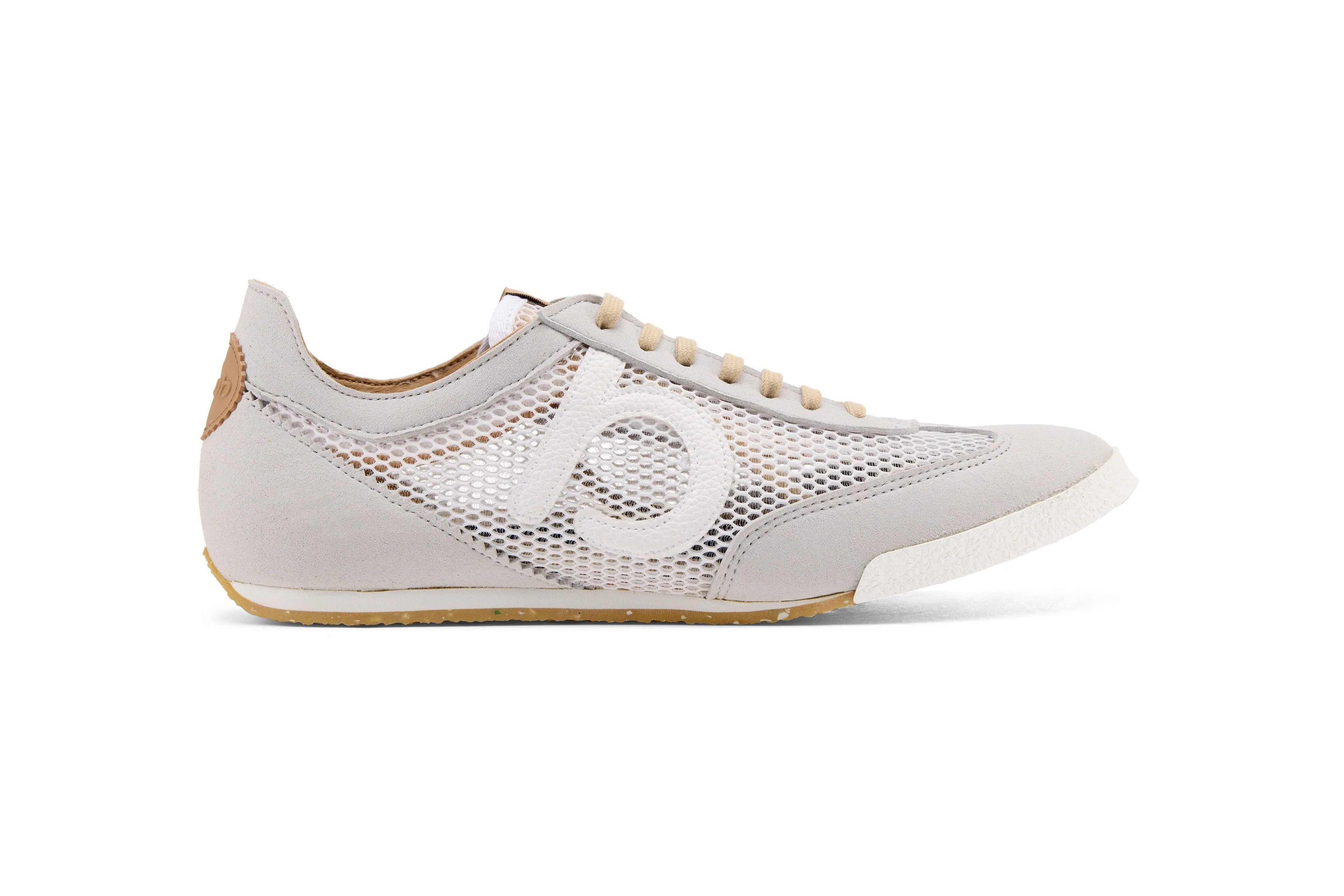 DUUO Strasse MESH 12: white trainers unisex