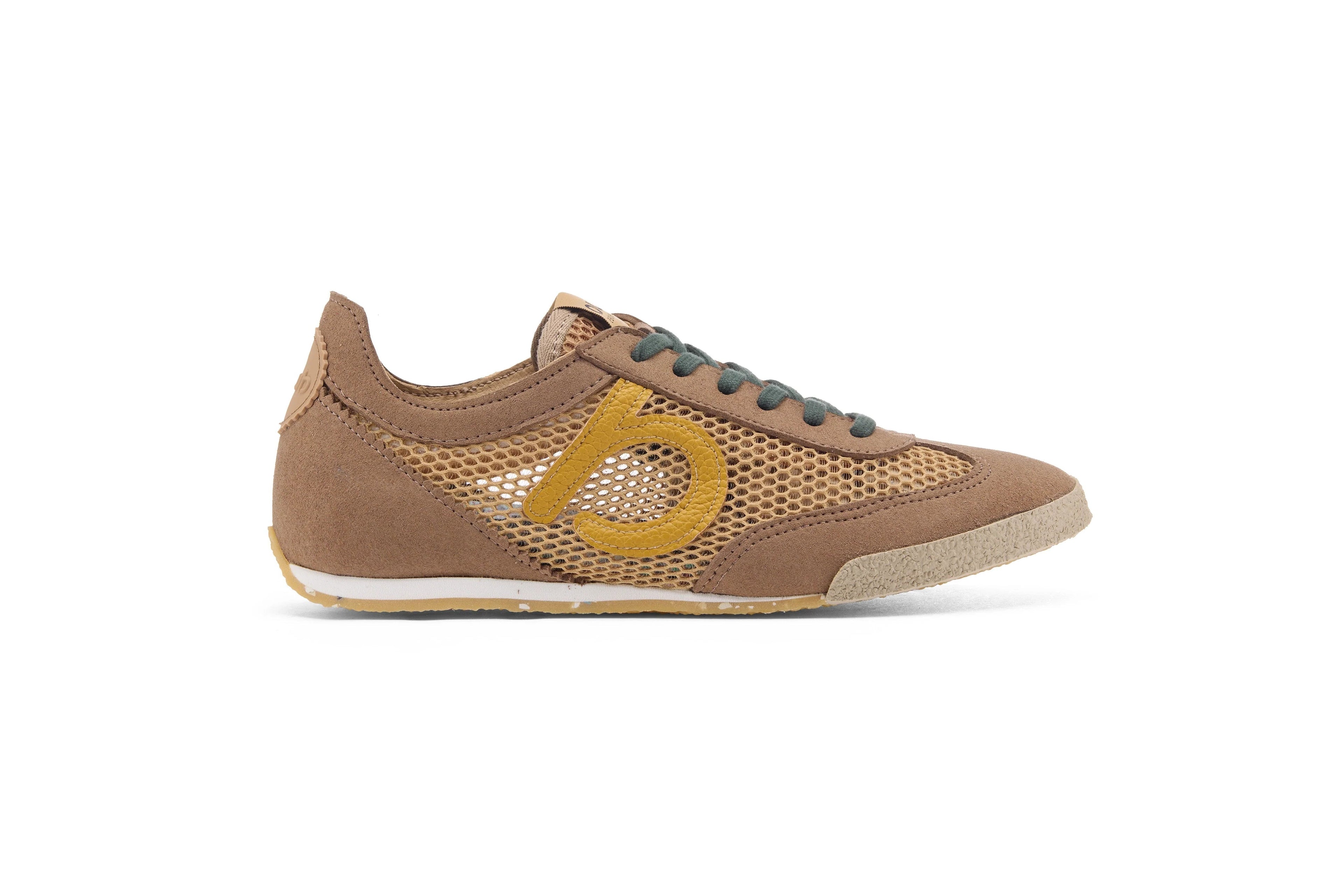DUUO Strasse MESH 14: brown trainers unisex