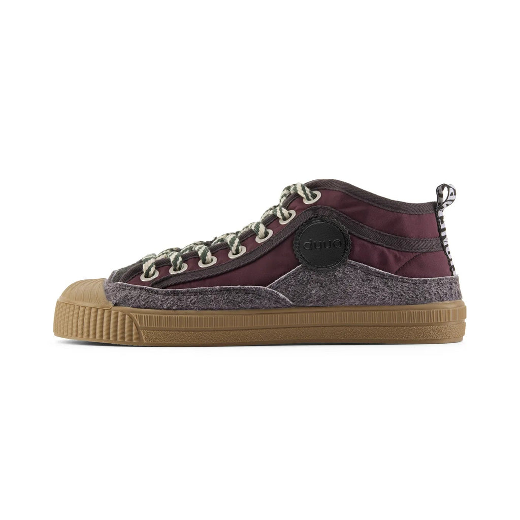 DUUO | SNEAKERS | UNISEX | COL COVER DARK-FOLK BAREFOOT 07 BURDEOS | BURDEOS