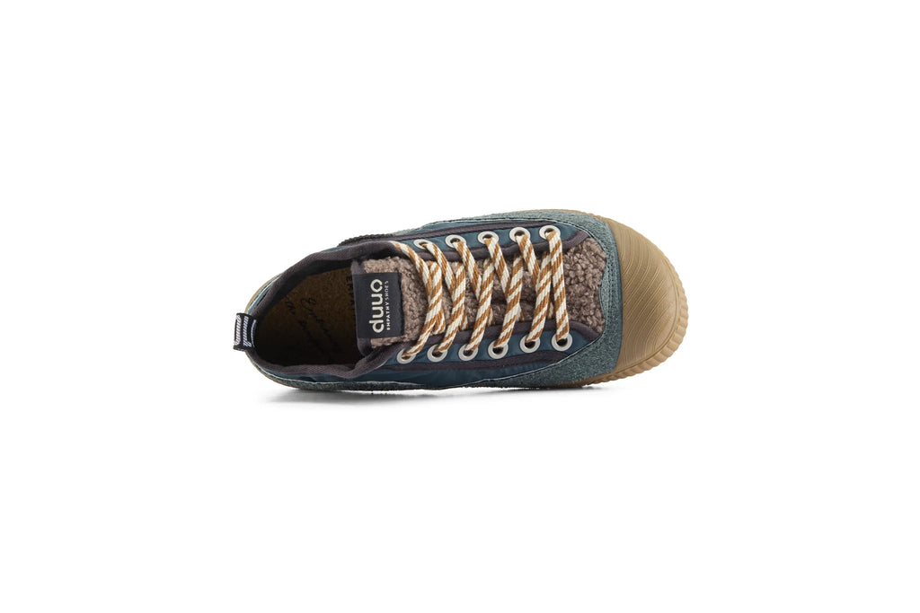 DUUO | SNEAKERS | UNISEX | COL COVER DARK-FOLK BAREFOOT 09 VERDE | VERDE
