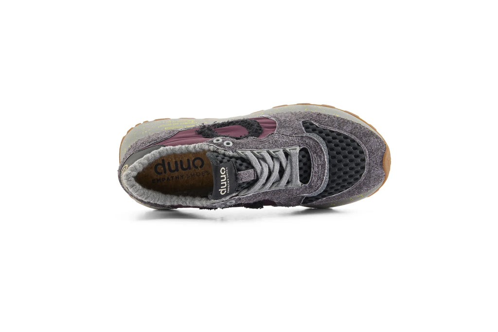 DUUO | SNEAKERS | UNISEX | SLOW 43 BURDEOS | BURDEOS