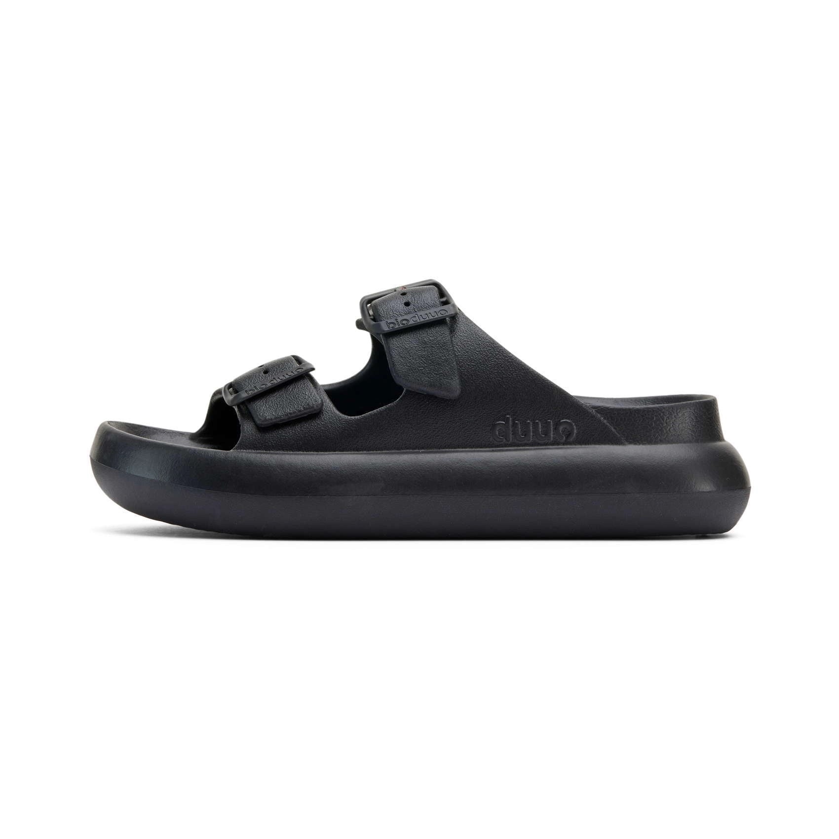 DUUO EVA Curvi 02: black flip-flops for women