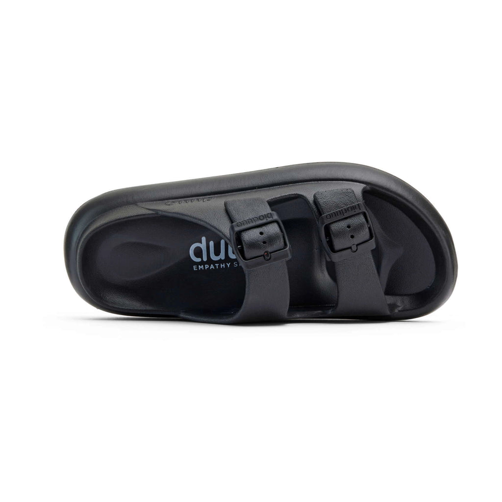DUUO EVA Curvi 02: black flip-flops for women