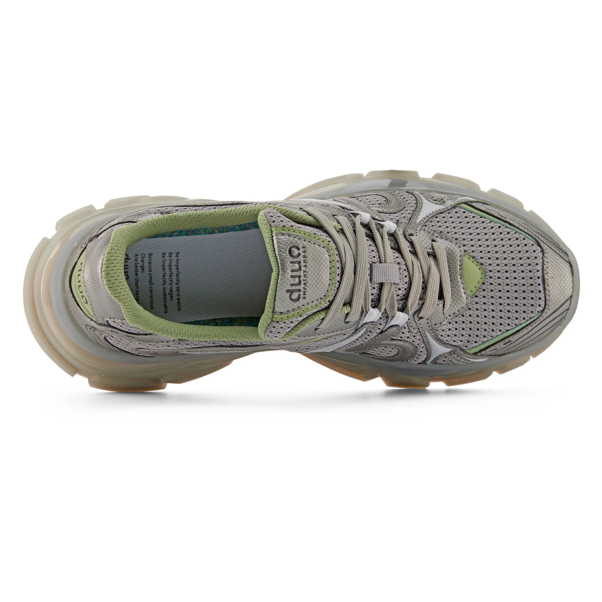 DUUO Forrest 02 GRIS: grey trainers unisex