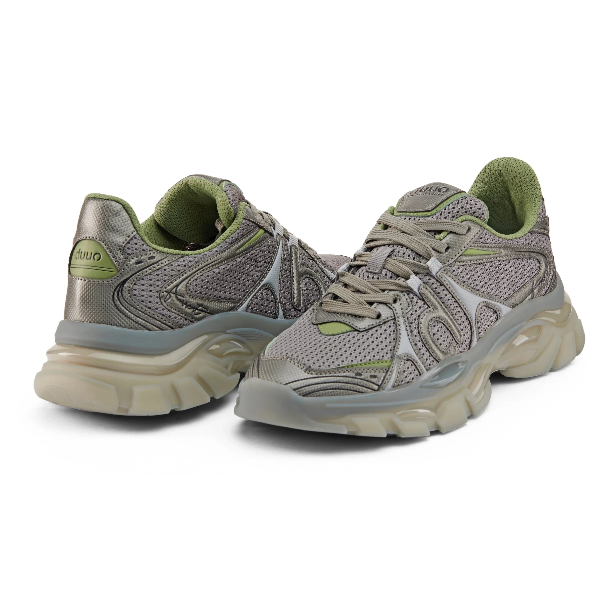 DUUO Forrest 02 GRIS: grey trainers unisex