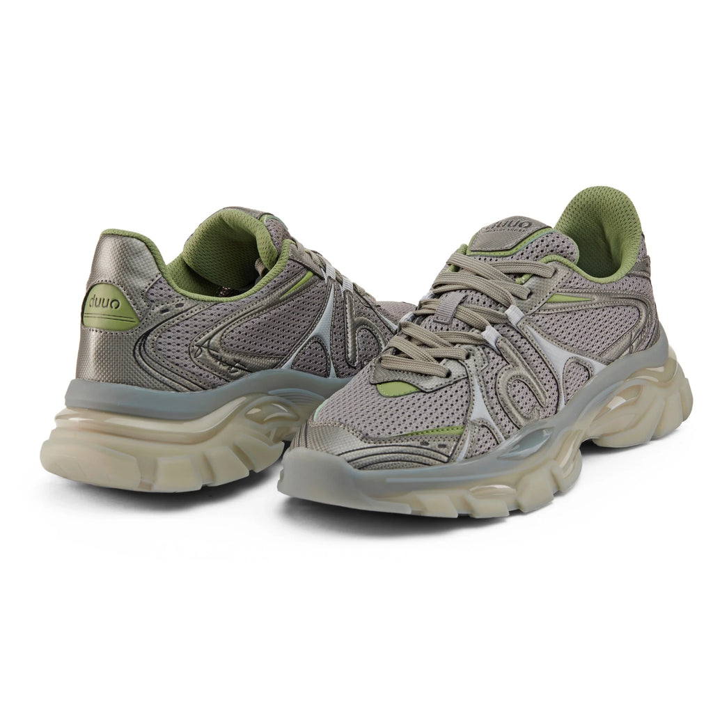 DUUO Forrest 02 GRIS: grey trainers unisex