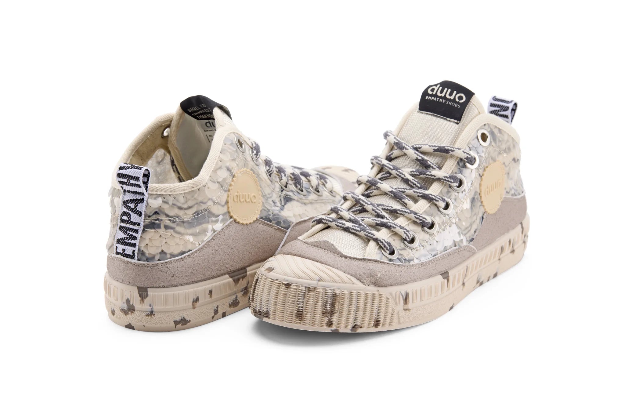DUUO COL Cover Marble 803: szary sneakersy unisex