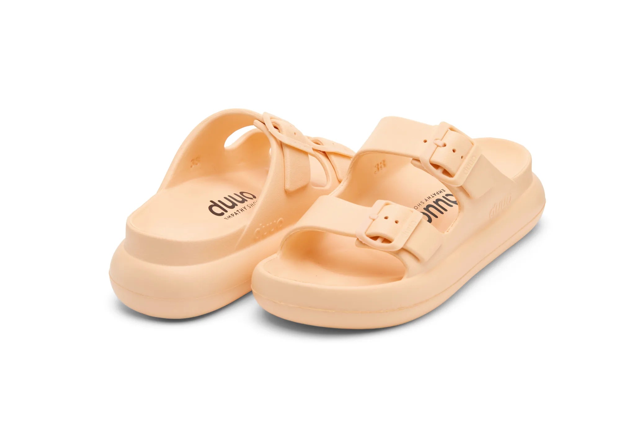 DUUO EVA Curvi 19: naranja flip-flops för dam