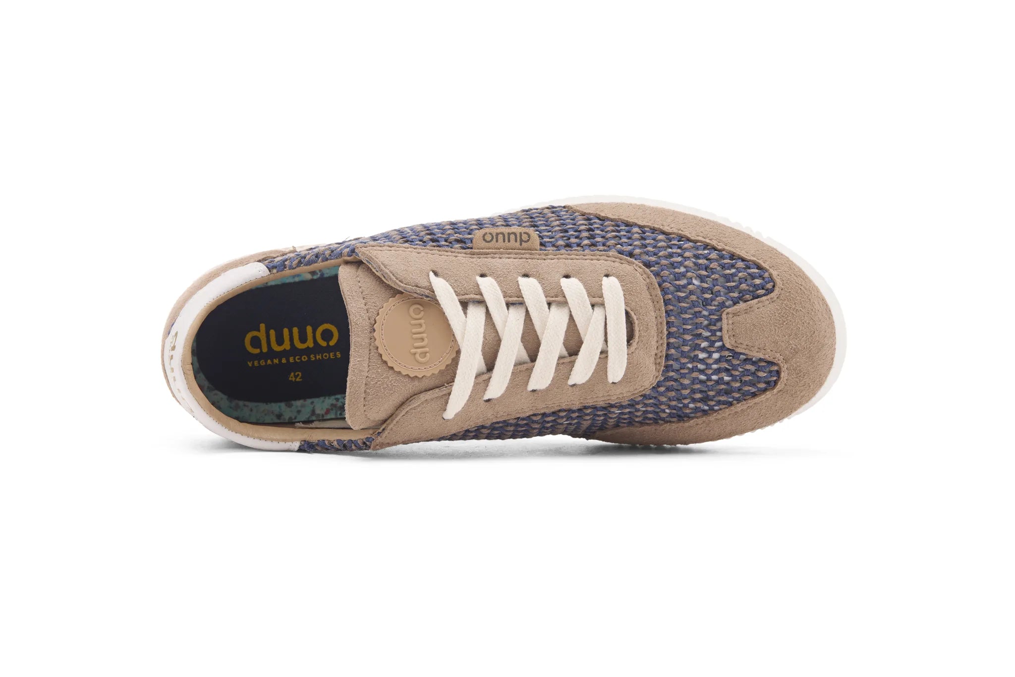 DUUO ONA LACE Trenzado 134 Camel: beige trainers unisex