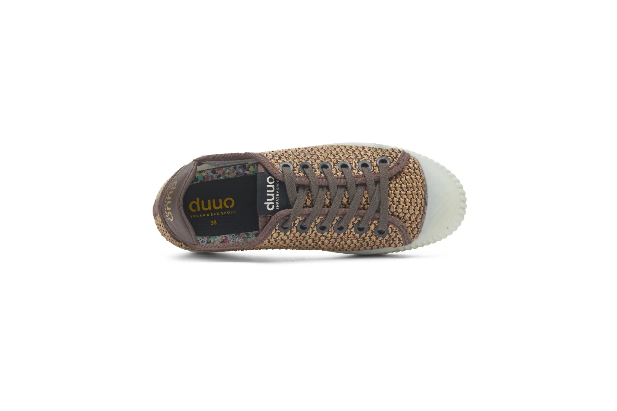 DUUO COL Sabria 207: brown trainers unisex