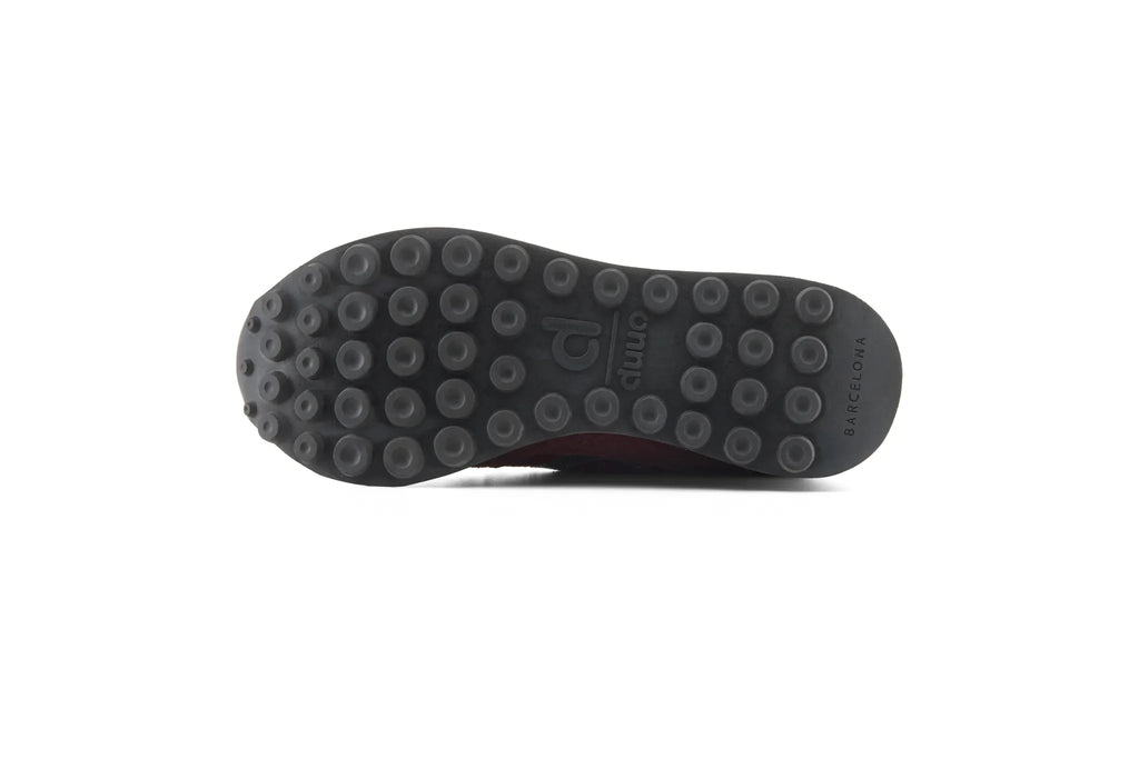 DUUO | SNEAKERS | MUJER | CALMA HIGH  NOE 104 BURDEOS | BURDEOS