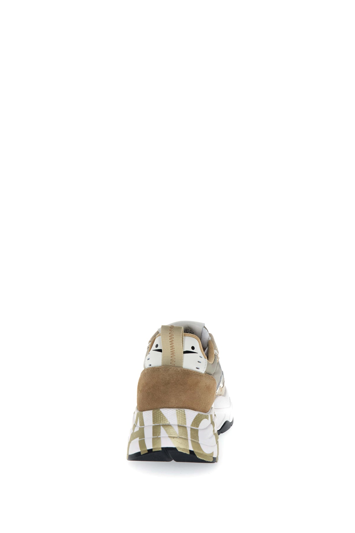 VOILE BLANCHE CLUB105 Beige-platinum: beżowy sneakersy dla kobiet