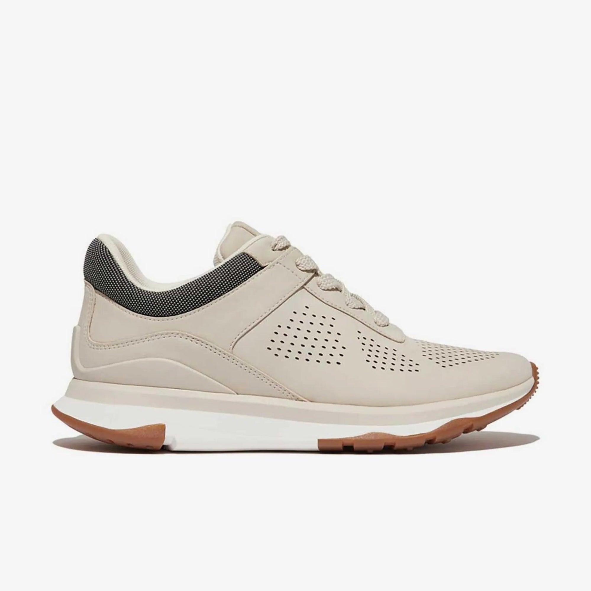 FITFLOP W Vitamin FFX Perfnubuck Sports Sneakers Cream: ベージュ スニーカー レディース