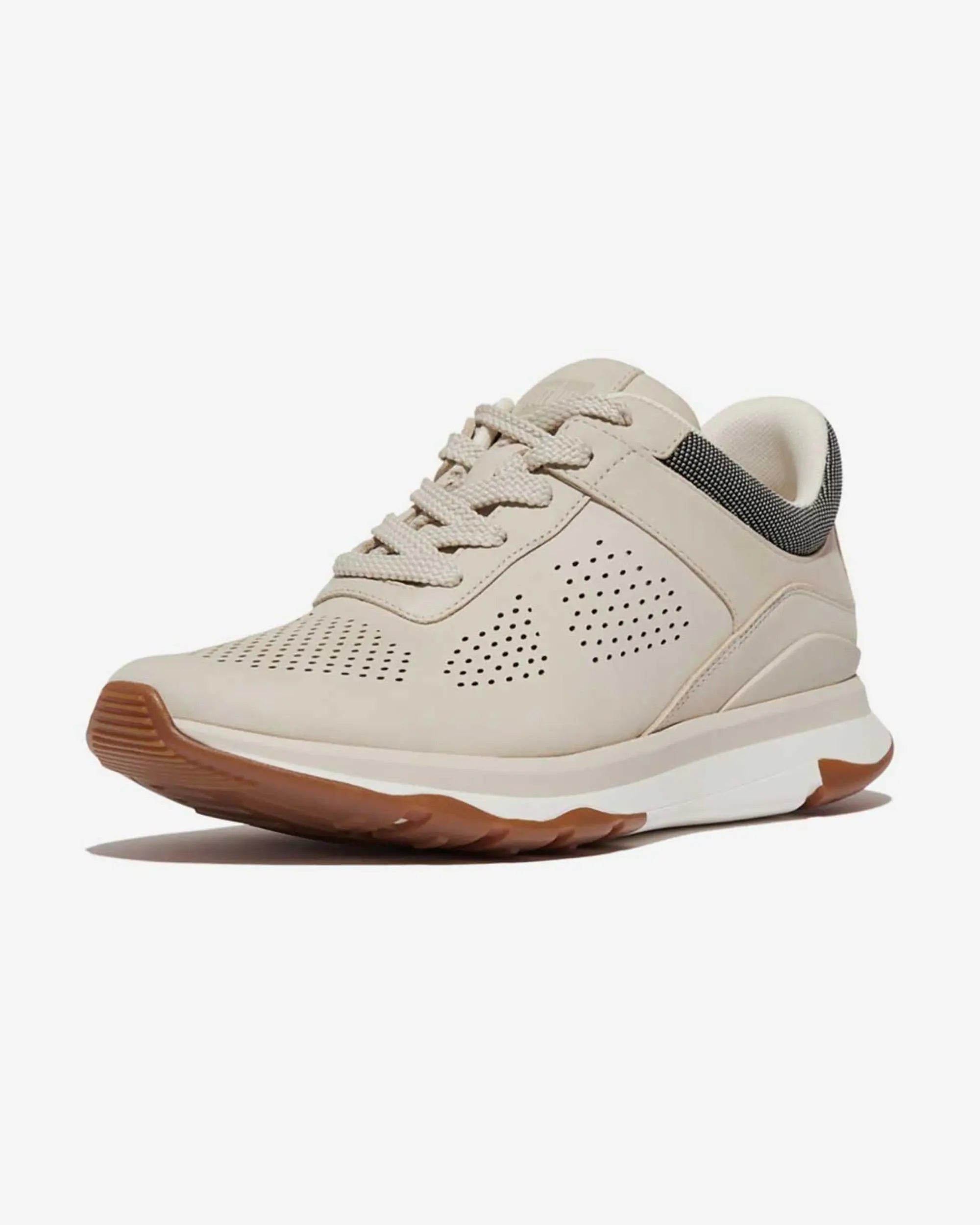 FITFLOP W Vitamin FFX Perfnubuck Sports Sneakers Cream: ベージュ スニーカー レディース