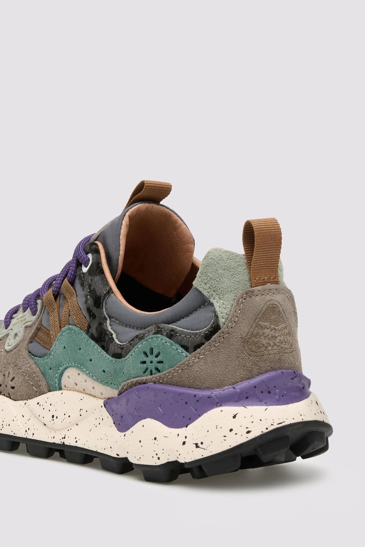 FLOWER MOUNTAIN | SNEAKERS | MUJER | YAMANO 3 UNI DARK GREY-ANTHRACITE-BOTTLE | GRIS