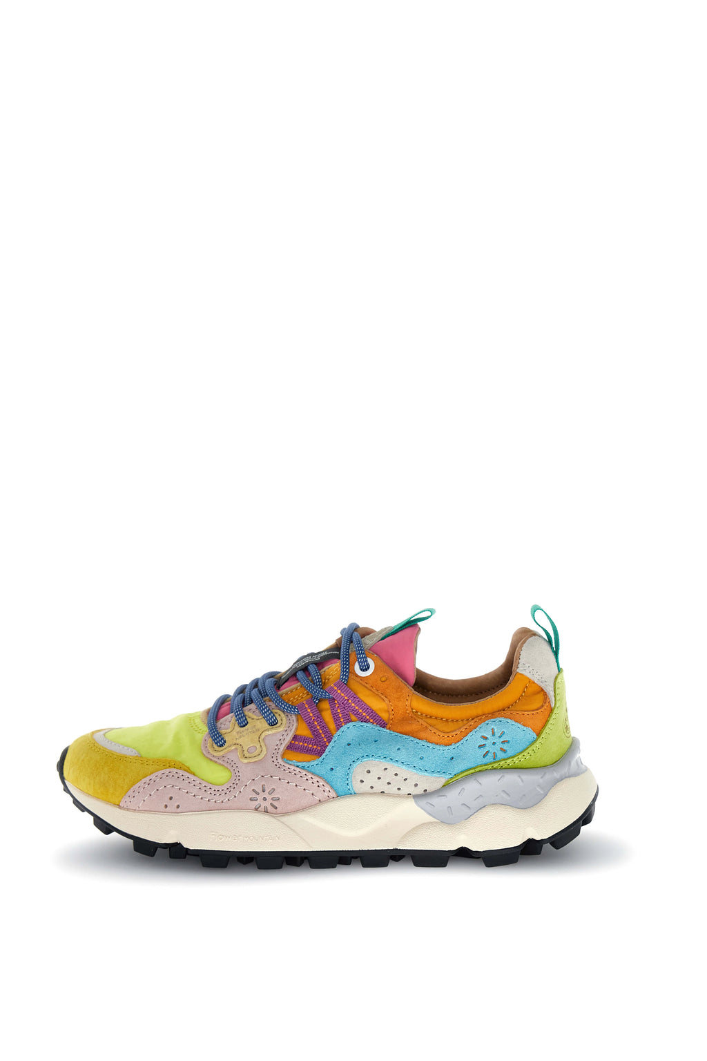 FLOWER MOUNTAIN Yamano 3 Woman Suede/nylon Yellow: multicolor кроссовки для женщин
